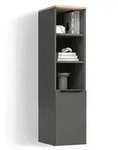 UNIVERSALSCHRANK Piave Anthrazit/Sonoma mit einer T&uuml;r