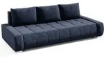 SCHLAFSOFA Draco 3-Sitzer, mit Bettkasten, Dunkelblau