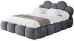 POLSTERBETT mit Bettkasten und Lattenrost, Bett mit Matratze H3/H4 - LANA...