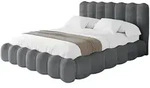 POLSTERBETT mit Bettkasten und Lattenrost, Bett mit Matratze H3/H4 - SORA...