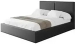 POLSTERBETT mit Bettkasten und Lattenrost, Boxbett ohne Matratze - VANTO 140x200