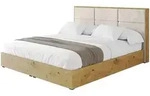 POLSTERBETT mit Bettkasten und Lattenrost, Bett mit Matratze H3/H4 - ENZO1...