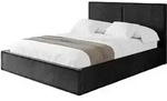 POLSTERBETT mit Bettkasten und Lattenrost, Boxbett ohne Matratze - EMMI 200x200
