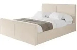 POLSTERBETT mit Bettkasten, Fu&szlig;teil und Lattenrost, Boxbett ohne Matratze -...