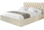 POLSTERBETT mit Bettkasten und Lattenrost, Boxbett ohne Matratze - RENO 200x200...