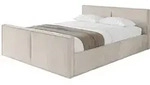 POLSTERBETT mit Bettkasten, Fu&szlig;teil und Lattenrost, Boxbett mit Matratze H3/H4...