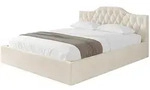 POLSTERBETT mit Bettkasten und Lattenrost, Bett mit Matratze H3/H4 - FALIO-V1...