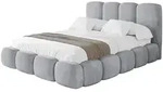 POLSTERBETT mit Bettkasten und Lattenrost, Bett mit Matratze H3/H4 - KALA...
