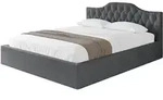 POLSTERBETT mit Bettkasten und Lattenrost, Boxbett ohne Matratze - FALIO-V1...