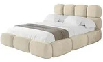 POLSTERBETT mit Bettkasten und Lattenrost, Bett mit Matratze H3/H4 - NOMA...