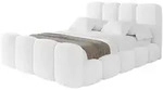 POLSTERBETT mit Bettkasten, Fu&szlig;teil und Lattenrost, Bett mit Matratze H3/H4 -...