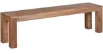 ESSZIMMERBANK MUMBAI Massivholz Landhausstil, Akazie 160x35x45 cm