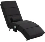 RELAXLIEGE mit 5 Massagemodi, Heizfunktion, Schwarz