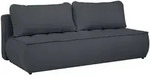 SCHLAFOSOFA Doris mit Schlaffunktion und Bettkasten, DL-System, Schwarz