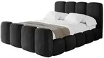 POLSTERBETT mit Bettkasten, Fu&szlig;teil und Lattenrost, Bett mit Matratze H3/H4 -...