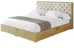POLSTERBETT mit Bettkasten und Lattenrost, Bett mit Matratze H3/H4 - ENZO3...