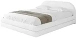 POLSTERBETT mit Bettkasten und Lattenrost, Boxbett ohne Matratze - LERIS-v1...