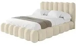 POLSTERBETT mit Bettkasten und Lattenrost, Bett mit Matratze H3/H4 - SORA...