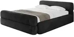 POLSTERBETT mit Bettkasten, Fu&szlig;teil und Lattenrost, Boxbett ohne Matratze -