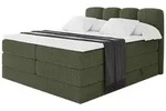 BOXBETT mit Matratze H3|H4 - NINA KING - 120x200 cm - Gr&uuml;n
