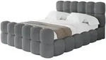 POLSTERBETT mit Bettkasten, Fu&szlig;teil und Lattenrost, Boxbett ohne Matratze -...