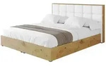 POLSTERBETT mit Bettkasten und Lattenrost, Boxbett ohne Matratze - ENZO2 120x200