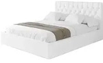 POLSTERBETT mit Bettkasten und Lattenrost, Boxbett ohne Matratze - RENO 180x200...