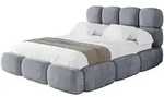 POLSTERBETT mit Bettkasten und Lattenrost, Boxbett ohne Matratze - NOMA 180x200...