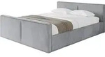 POLSTERBETT mit Bettkasten, Fu&szlig;teil und Lattenrost, Boxbett ohne Matratze -