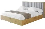 POLSTERBETT mit Bettkasten und Lattenrost, Bett mit Matratze H3/H4 - ENZO4...
