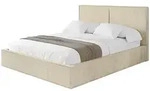 POLSTERBETT mit Bettkasten und Lattenrost, Bett mit Matratze H3/H4 - VANTO...