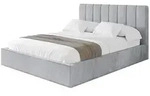 POLSTERBETT mit Bettkasten und Lattenrost, Boxbett ohne Matratze - STERA 180x200