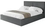 POLSTERBETT mit Bettkasten und Lattenrost, Bett mit Matratze H3/H4 - VANTO...