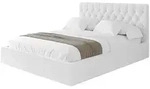 POLSTERBETT mit Bettkasten und Lattenrost, Bett mit Matratze H3/H4 - RENO...