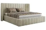 POLSTERBETT GOLETTA CLASSIC 140/200 - Beige Velvet - ohne Matratze