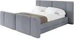 POLSTERBETT mit Bettkasten, Fu&szlig;teil und Lattenrost, Boxbett ohne Matratze -...