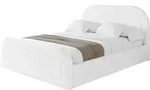 POLSTERBETT mit Bettkasten, Fu&szlig;teil und Lattenrost, Boxbett ohne Matratze -...