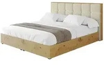 POLSTERBETT mit Bettkasten und Lattenrost, Bett mit Matratze H3/H4 - ENZO2...