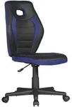 KINDERDREHSTUHL H&ouml;henverstellbar Ergonomisch Ohne Armlehne LUAN, Schwarz 63x63x103