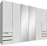 Dreht&uuml;renschrank Level 36A mit Spiegel ca. 300 cm Alpinwei&szlig;