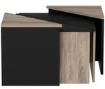 COUCHTISCH SET Frederikshavn 4-teilig 45/45/47