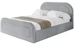 POLSTERBETT mit Bettkasten, Fu&szlig;teil und Lattenrost, Boxbett mit Matratze H3/H4...