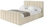 POLSTERBETT mit Bettkasten, Fu&szlig;teil und Lattenrost, Boxbett ohne Matratze -...