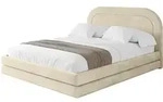 POLSTERBETT mit Bettkasten und Lattenrost, Boxbett ohne Matratze - LERIS 120x200