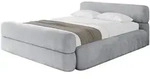 POLSTERBETT mit Bettkasten, Fu&szlig;teil und Lattenrost, Boxbett mit Matratze H3/H4...