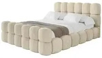 POLSTERBETT mit Bettkasten, Fu&szlig;teil und Lattenrost, Boxbett ohne Matratze -...