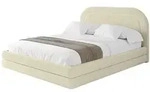 POLSTERBETT mit Bettkasten und Lattenrost, Bett mit Matratze H3/H4 - LERIS...