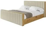 POLSTERBETT mit Bettkasten, Fu&szlig;teil und Lattenrost, Boxbett mit Matratze H3/H4...
