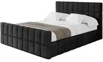 POLSTERBETT mit Bettkasten, Fu&szlig;teil und Lattenrost, Boxbett mit Matratze H3/H4...
