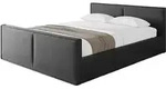 POLSTERBETT mit Bettkasten, Fu&szlig;teil und Lattenrost, Boxbett mit Matratze H3/H4...